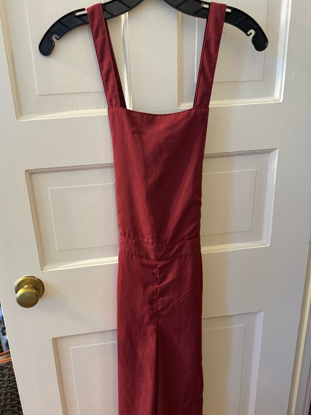 Deep Burgundy Women's Culotte Jumpsuit - Size US 2